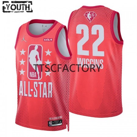 Maillot Basket Golden State Warriors Andrew Wiggins 22 2022 All-Star Jordan Brand Rouge Swingman - Enfant